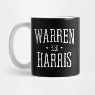 Elizabeth Warren and Kamala Harris on the one ticket? Dare to dream, Warren 2020, Harris 2020 Mug